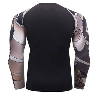 Maillot de compression personnalisé pour homme, sublimation, sportswear d'entraînement MMA - Product Image 5