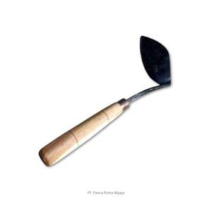 Mini Azada de Jardín de Alta Calidad con Hoja Angulada de Acero de 15 cm, Herramienta para Desherbar con Mango de Madera, OEM - Product Image 2