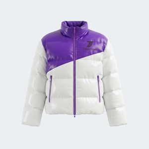 Veste matelassée pour homme de qualité supérieure pour l'extérieur, imperméable et chaude, prix de gros, nouvelle arrivée, couleurs unies, logo personnalisé - Product Image 2