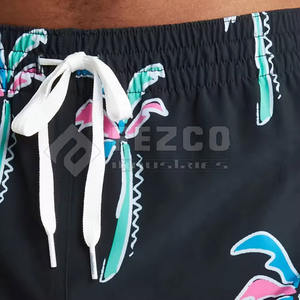 Shorts de Playa Casuales para Hombre, con Cordón Ajustable en la Cintura, de Secado Rápido, para Natación y Deportes Acuáticos - Product Image 6