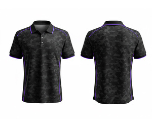 High Quality Custom Sublimation Polo Shirt with Fast Delivery Durable Stitching for Men Women Youth Quick-Dry Dry-Fit Active Pol - Product Image 3