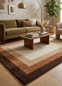 100% New Zealand Wool Hand Tufted <b>Carpet</b> Luxury Modern Custom Size Handmade Area Rug for Living Room Hotel Bedroom - Product Image 2