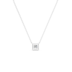 Collar de Plata 925 con Diamante de Laboratorio, Certificado IGI, Fabricante de Joyería Fina Ética, Venta al por Mayor, RJC OEM ODM NK706454 - Product Image 3