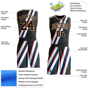 Uniforme de Baloncesto Personalizado para Equipos Adultos |   Servicio OEM de Alta Calidad, 100% Poliéster, Transpirable y de Secado Rápido - Product Image 2
