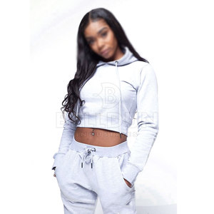 Ensemble élégant deux pièces pour femme : crop top léger et confortable, tenue décontractée pour le quotidien, style mode - Product Image 2