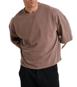Camiseta Extra Grande con Logotipo Personalizado, Camiseta Lisa Ligera para Correr, Camiseta Transpirable de Alta Calidad para Hombre - Product Image 3