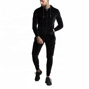 Vente en gros, sweat à capuche zippé personnalisé pour hommes, jogging, survêtement de fitness chaud pour la salle de sport et l'entraînement en plein air, bas actifs - Product Image 1