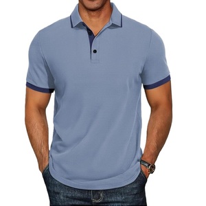 Camiseta polo para hombre, 100% algodón piqué, 220 g/m², color sólido, manga corta, corte regular, tejido de punto, ropa casual, proveedor de Bangladesh. - Product Image 5