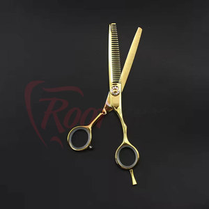 Vente flash - Sets de ciseaux de barbier en acier inoxydable - Sets de ciseaux de barbier à lame tranchante - Kit d'outils de barbier professionnels - Product Image 5