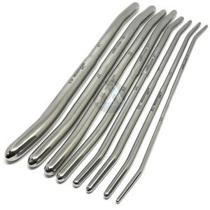 Ribbed Urethral <b>Plug</b> Catheter Clamp Stainless Steel CE - Product Image 2