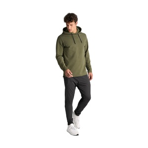 2025 hommes vert Olive pull à capuche doux coton polaire sweat à capuche pour décontracté hiver Streetwear utilisation - Product Image 5