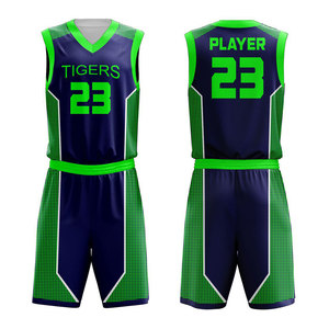 Ensemble d'uniformes de basketball sublimés personnalisés pour hommes – Maillot sans manches à col en V et short assorti pour les équipes et les joueurs de club - Product Image 2