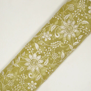 Tela de Lujo con Bordado Malty, Malla de Poliéster Transpirable con Patrón Floral para Vestidos de Novia y Fiesta - Product Image 5