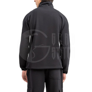 Chándal para Hombre, Otoño, Casual, Sólido, Transpirable, con Media Cremallera, 100% Poliéster, Ligero, Cintura Elástica, Bolsillos Laterales Delanteros - Product Image 5