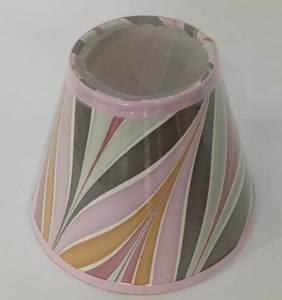 Pantalla de Lámpara Cilíndrica de Tela de Lino en Oferta, con Borde Azul, Cubierta de Luz de Estilo Moderno y Lujoso, Hecha a Mano, con Acabado en Polvo, para Portalámparas E27 - Product Image 4
