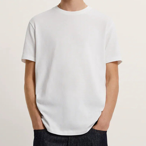Camiseta de Hombre 100% Algodón, Corte Regular, Manga Corta, Cuello Redondo, Diseño de Logotipo Personalizado en la Parte Delantera, Secado Rápido, Transpirable, Calidad de Lujo - Product Image 5