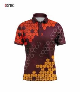 T-shirt unisexe Corex à manches courtes, uni, respirant, tricoté, séchage rapide, polyester, décontracté, sport - Product Image 1