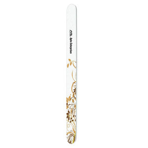 Lime à ongles droite imprimée, grain 240, durable, réutilisable, outil de beauté professionnel, personnalisable, double acier inoxydable - Product Image 1