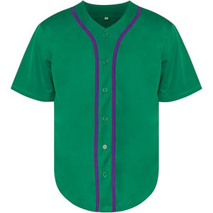 Maillots de baseball édition joueur en mélange de polyester synthétique haute performance, coupe athlétique profilée, aérations découpées au laser - Product Image 1