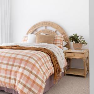 High-end handmade rattan headboard wall <b>leaning</b> bed head decorative headboards from Vietnam manufacturer - Product Image 5