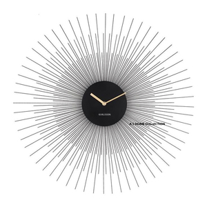 Modern Design Home <b>Decoration</b> Iron Metal <b>Wall</b> <b>Clock</b> Excellent Quality Quartz Motive for Living Room Export From India - Product Image 5