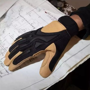 Gants de travail de sécurité en caoutchouc mousse latex enduit, anti-vibrations, en caoutchouc synthétique TPR - Product Image 4