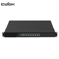 Serveur de sécurité CWWK 19 Firewall Rack PC N6005 6 x i226V 2.5GbE LAN USB3.0 HD VGA OPNsense Homelab DDR4 Rackmount
