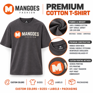 Camiseta Personalizada de Algodón para Hombre, 180 GSM, Tela Jersey Suave, Impresión Serigrafiada, Corte Holgado, Transpirable, Ecológica, Informal - Product Image 6