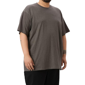 Camiseta Extra Grande para Hombre, Súper Suave, Corte Holgado, Tallas Grandes, Personalizada, 100% Algodón, Manga Corta, Servicio OEM Personalizado - Product Image 3