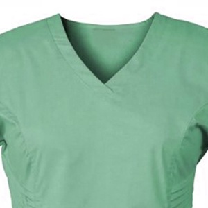 Comfortable Medical Cotton/Polyester Scrub Uniform Suits Drawstring Trouser Custom Size Hospital Unisex Nurse Tops Pants <b>Set</b> - Product Image 2