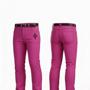 กางเกงยีนส์ผู้ชายคุณภาพสูงใหม่ 100% ผ้าฝ้าย น้ำหนักเบา ทรงตรงปานกลาง สวมใส่สบาย ระบายอากาศได้ดี ผ้ายีนส์ฟอกแบบพิเศษ RIVIAN ATLANTIC - Product Image 6