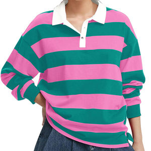 Camiseta de Rugby de Manga Larga para Hombre, Dos Tonos Negro y Gris, de la Mejor Calidad - Product Image 3