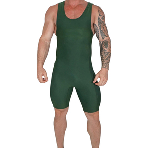 High Quality Custom Printed Breathable <b>Wrestling</b> <b>Singlets</b> for <b>Men</b> with UV Protection Soft Fabric Made for Training - Product Image 1