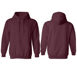 Sweat à capuche zippé pour homme, coupe classique, couleur unie, style décontracté hiver, poche kangourou, design personnalisé, polaire de haute qualité, écologique - Product Image 1