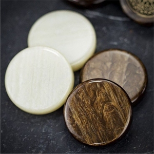 Custom Round Resin Draughts Pieces Wholesale Checkers Board Game Accessories Replacement <b>Backgammon</b> Game Chips <b>Set</b> Checkers - Product Image 6