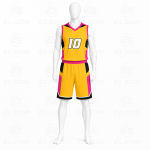 Vente flash - Tenue de basket respirante et à séchage rapide avec design personnalisé, matière 100% polyester, prix bas - Product Image 2