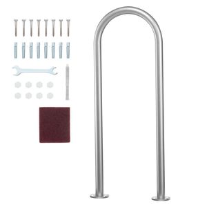 Corrimano per piscina da 36 x 13 pollici con piastra di base in alluminio, ringhiera di sicurezza per piscina interna/esterna, scaletta per piscina ergonomica - Product Image 1