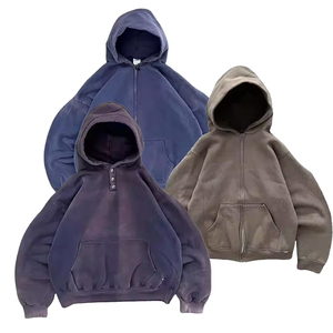 Sweat-shirt à capuche en molleton de coton de haute qualité, épais, personnalisable, fabrication OEM - Product Image 6