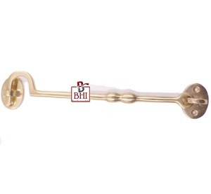Gancho de cabina de hierro fundido y cerradura de pestillo de ojo Accesorios de hardware Los ganchos de cabina se utilizan para puertas internas o externas abren el armario - Product Image 2