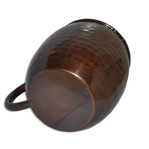 Stylish Hammered Copper Moscow Mule <b>Mugs</b> Crafted For Refreshing Drinks In Kitchen Bar And Dining Entertainment - Product Image 2