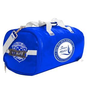 Sac de voyage en similicuir rouge résistant à l'eau Craftive Zeta Phi Beta Sorority - Product Image 1