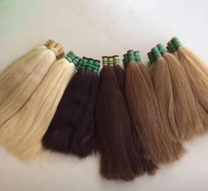 Vente en gros de cheveux humains indiens en vrac non traités à cuticules alignées, matière première, vendeurs de cheveux brésiliens ondulés 30 - Product Image 3