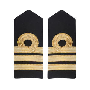 Parches Bordados Ecológicos para Uniformes, Accesorios con Logotipo Personalizado, Diseño Liso, Estilo Moderno, Epaulettes Promocionales - Product Image 5