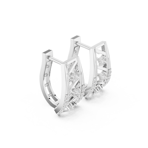 Just For You Jewels Pendientes colgantes de eslabones chapados en oro de 14 quilates - Product Image 2