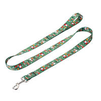 Collier de Noël pour petits chiens, chiots et chats, laisse et harnais, accessoires de promenade pour animaux de compagnie pour les promenades quotidiennes