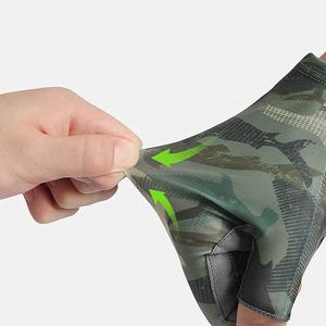 Gants de pêche demi-doigts de haute qualité avec protection UV Conceptions personnalisées en polyester durable-Vente en gros - Product Image 5