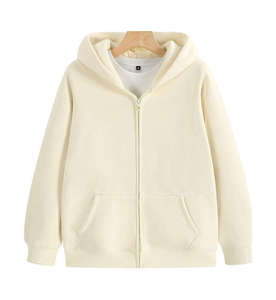 <b>Men</b> Hooded Zip-Up Sweatshirt Solid <b>Navy</b> Blue Cotton <b>Fleece</b> Casual Regular Fit Winter Wear - Product Image 3