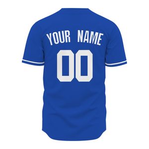 Custom Breathable Moisture Wicking Heat-Transfer Printed Baseball Jerseys 100% Polyester Team Uniforms Logo Embroidery Button - Product Image 3