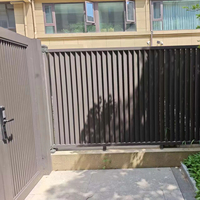 Barandilla de Aluminio Personalizable por el Fabricante, Fácil de Instalar, Impermeable, con Acabado en Polvo para Delimitación de Patio