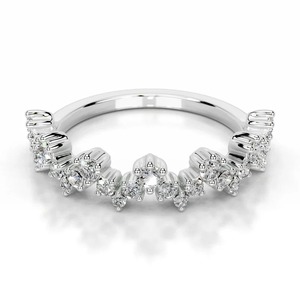 Anillo de Boda con Diamante Cultivado en Laboratorio, Corte Redondo, Certificado IGI, Marca Prismara - Product Image 1